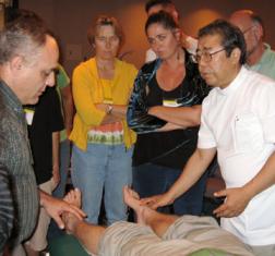 Toyohari senior instructor Haruhiro Kasumi at the Pacific Symposium Nov. 07